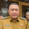 Bupati Bogor Rudy Susmanto di Kabupaten Bogor, Jawa Barat. (ANTARA/M Fikri Setiawan)