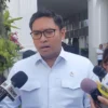 Wamentan Sudaryono, saat jumpa pers usai bertemu dengan Presiden Prabowo di Istana Kepresidenan Jakarta, Rabu