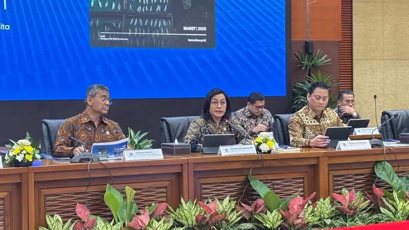 Menteri Keuangan (Menkeu) Sri Mulyani Indrawati memberikan penjelasan terkait penundaan pelaksanaan laporan AP