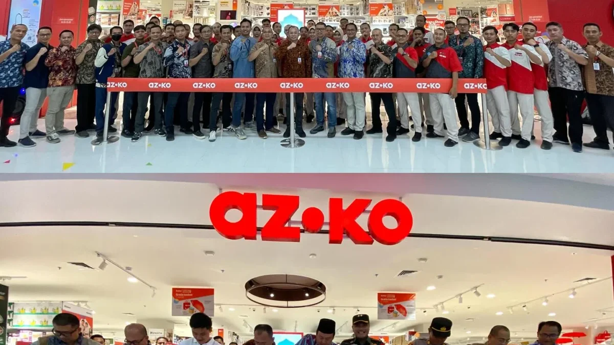 Pembukaan gerai AZKO di Mall Indramayu. (Dok. azko.id)