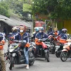 Para driver ojek online Jeggboy danGirl siap melayani pelanggan. (Istimewa)