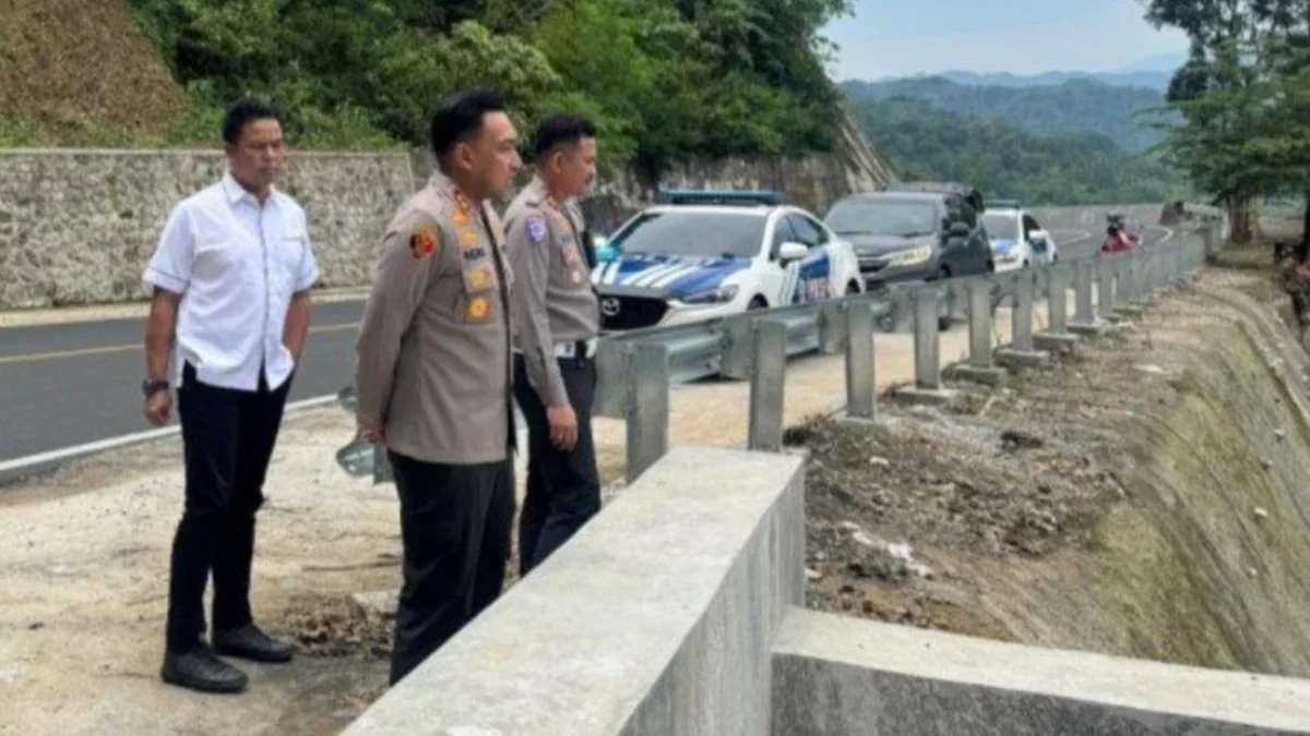 Polres Majalengka Petakan Titik Rawan Longsor di Jalur Mudik Lebaran 2025.// dok. Humas Polda Jabar