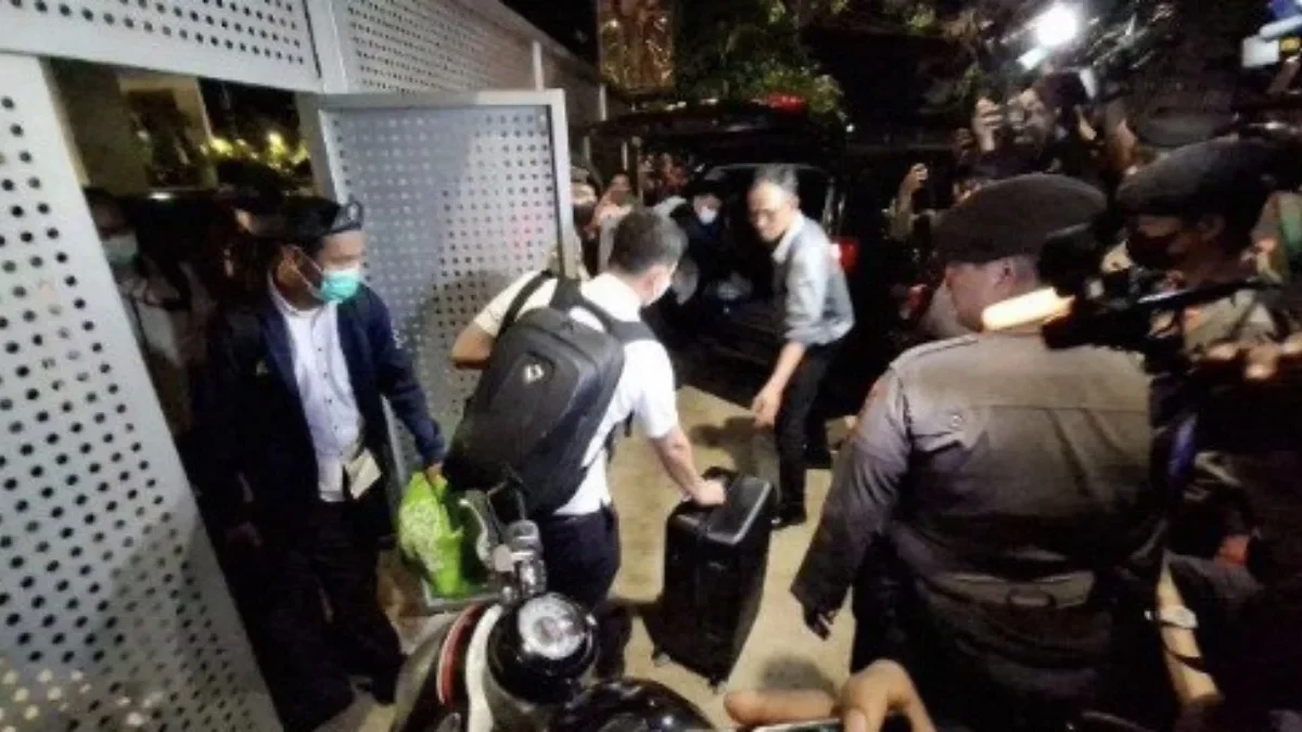 Penggeledahan di rumah Djan Faridz pada 22 Januari lalu