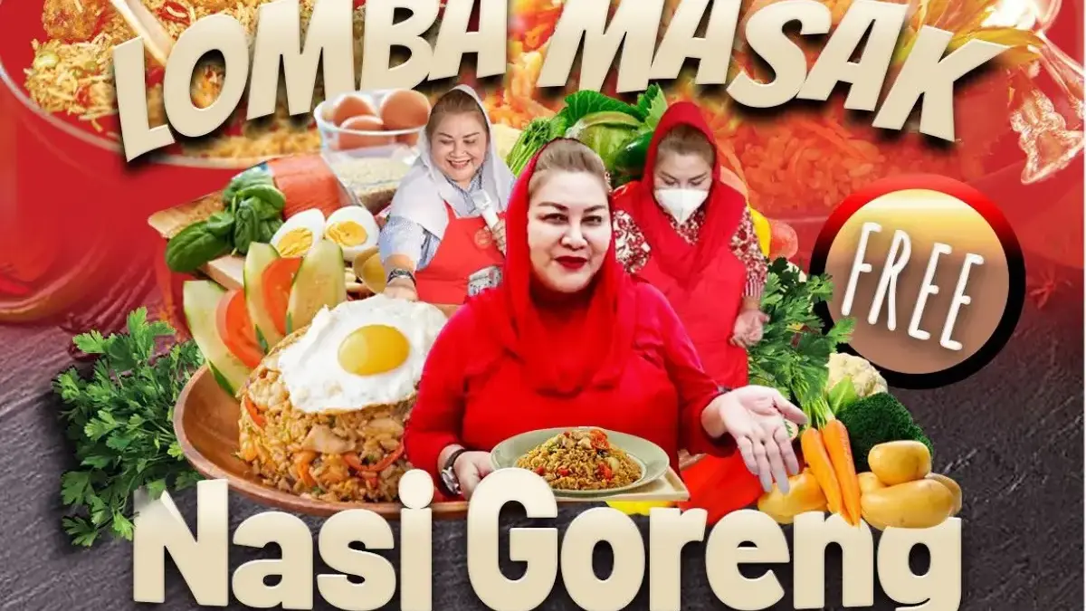 Lomba masak Nasi Goreng khas Mbak Ita tingkat Kota Semarang. (Sumber : Instagram @semarangpemkot)