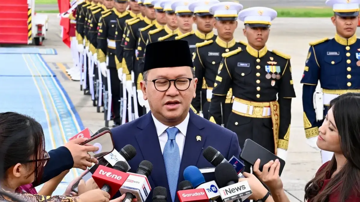 Menteri Investasi dan Hilirisasi/Kepala BKPM Rosan Perkasa Roeslani saat menyampaikan keterangan terkait ketib