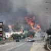 Kebakaran melanda wilayah sekitar Yerusalem, Israel, menyebabkan sejumlah akses jalan tertutup termasuk tol Ye