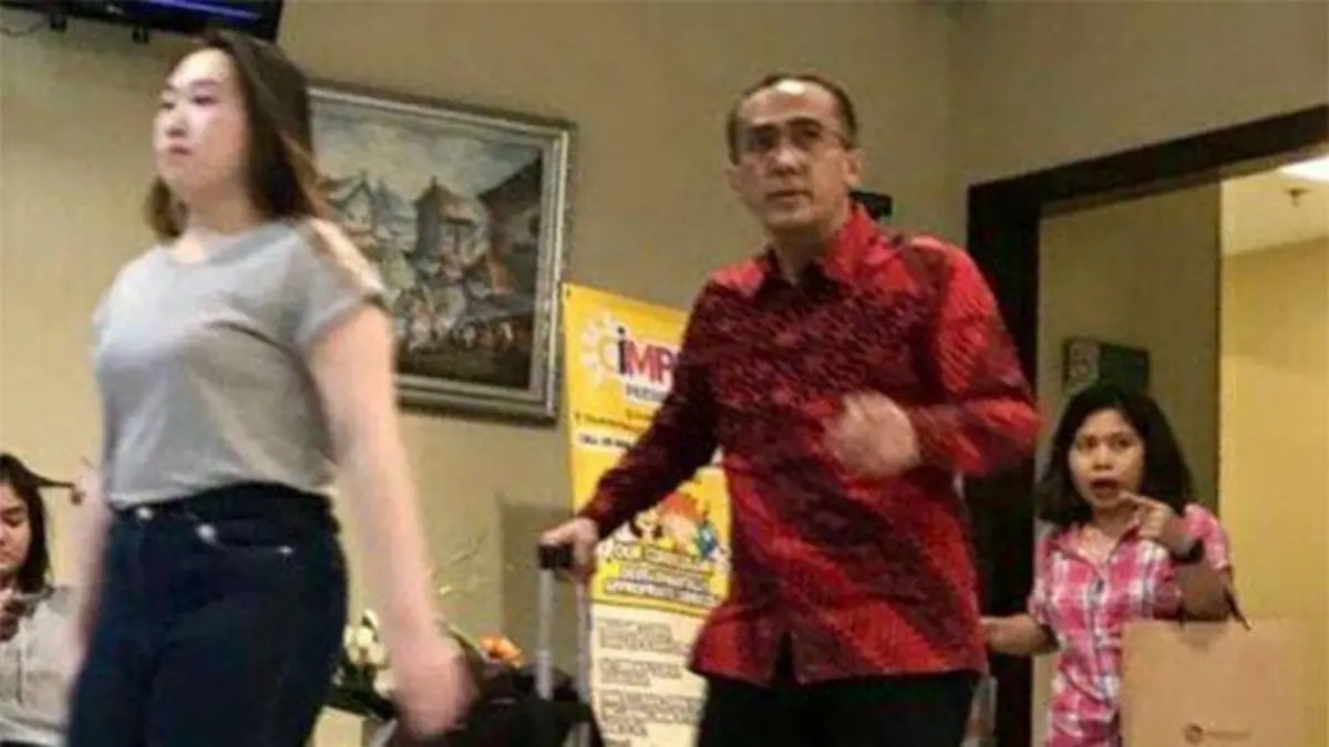 Harun Masiku saat di Hotel Grand Hyatt Jakarta pada 8 Januari 2020. (Istimewa)