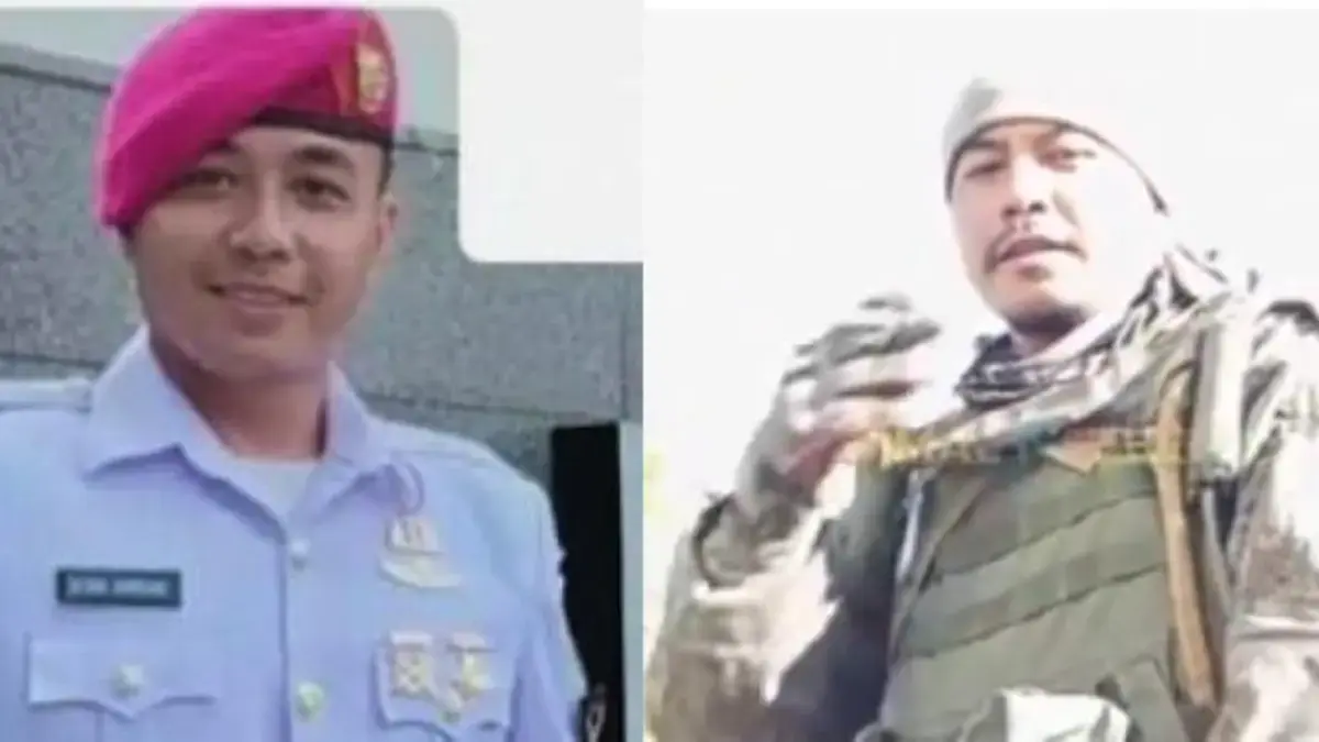 Mantan anggota Korps Marinir TNI Angkatan Laut, Satria Arta Kumbara, yang telah menjadi tentara Rusia. (Tiktok