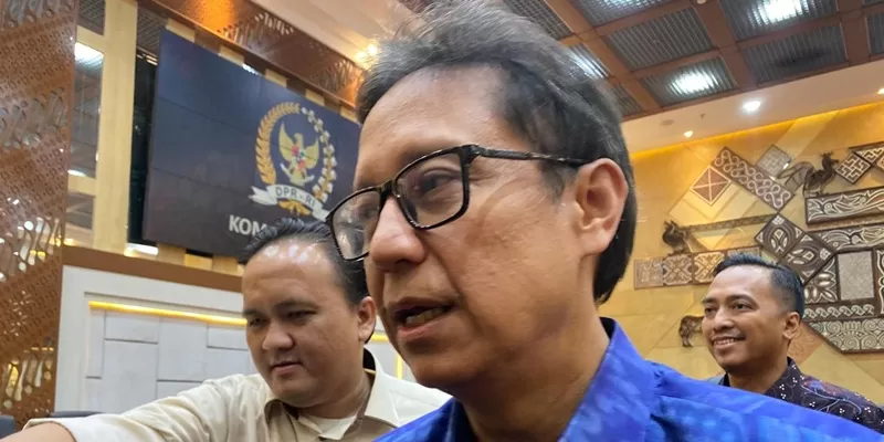 Menteri Kesehatan Budi Gunadi Sadikin di Kompleks Parlemen, Senayan, Rabu, 14 Mei 2025/RMOL