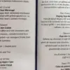Daftar menu makanan dan minuman yang disajikan saat jamuan makan malam untuk Presiden Prancis Emmanuel Macron
