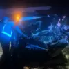 Kondisi mobil Toyota Fortuner yang ditumpangi Wakil Ketua DPRD Ngawi Waluyo Jati Sasono (61) setelah menabrak