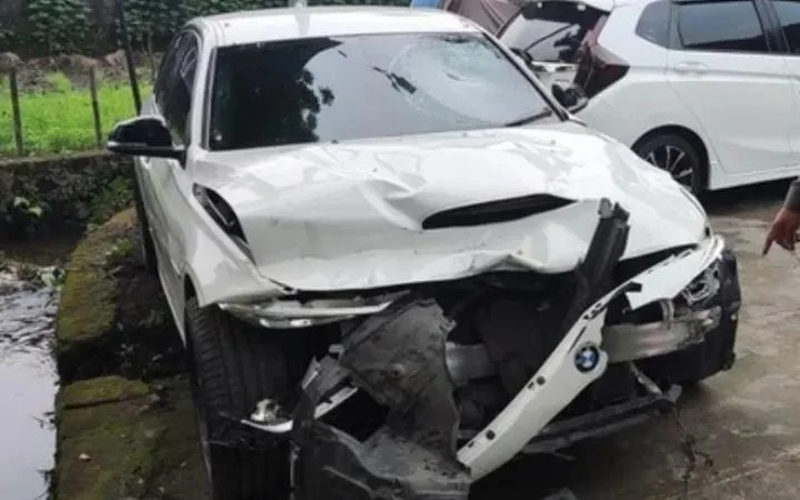 BMW maut yang tabrak mahasiswa UGM hingga tewas /ist