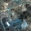 Citra satelit yang dikumpulkan pada 22 Juni 2025 menunjukkan kerusakan parah di kompleks bawah tanah Fordow. (