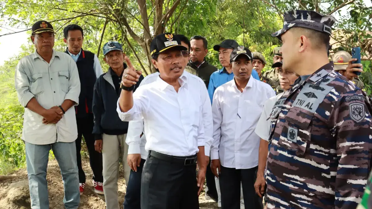 Walikota Cirebon Effendi Edo melakukan sidak di galian C Kecamatan Harjamukti. (IST)
