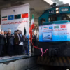 Rute kereta api komersial baru yang menghubungkan China ke Iran telah resmi diluncurkan dengan kedatangan kere