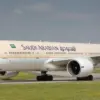 Ilustrasi pesawat Saudi Airlines (Foto: Getty Images/rebius)