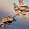 Jet tempur F-16 Angkatan Udara Belgia yang berpartisipasi dalam Misi Udara Baltik NATO beroperasi di wilayah u