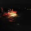 Proses pencarian korban KMP Tunu Pratama Jaya yang kandas di Selat Bali dini hari, Kamis (03/07/2025). Foto/Hu