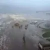 Dampak dari gempa bumi di Savero-Kurilsk, Rusia, 30 Juli 2025. Antara/Sputnik/Geophysical Service of the Russi
