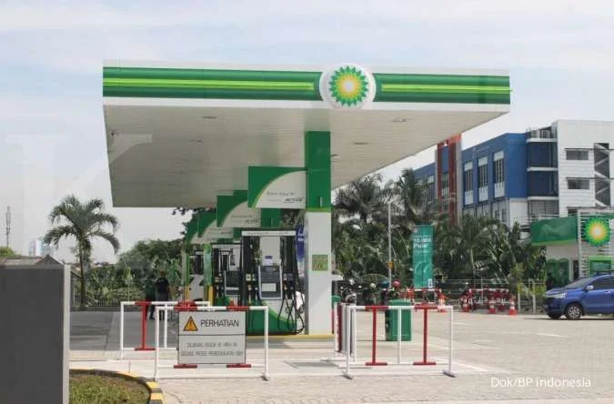 Ilustrasi SPBU BP (Foto/Dok/BP Indonesia)
