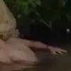 Sebuah video amatir yang merekam momen santai Brigadir Muhammad Nurhadi di kolam vila Gili Trawangan, Nusa Ten