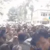 Suasana warga berdesakan saat pesta rakyat pernikahan anak Gubernur Jawa Barat, Dedi Mulyadi. (Tangkapan layar