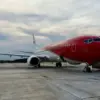 Pesawat Boeing Kepresidenan yang diujicobakan di Bandara IKN, Kamis (11/10/2024). (FOTO/Deputi Bidang Protokol