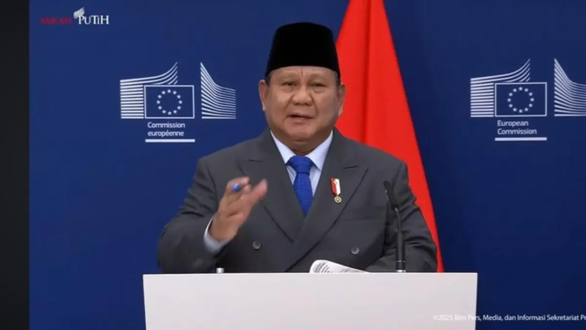 Presiden Prabowo Subianto (Dok. YouTube Sekretariat Presiden)