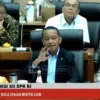 Rapat Kerja Komisi XII DPR RI dengan Menteri ESDM Bahlil Lahadalia di Gedung DPR, Rabu (02/07/2025). (Tangkapa