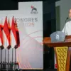 Joko Widodo saat Kongres PSI Partai Super Terbuka 2025 di Solo, Jawa Tengah, Sabtu (19/7/2025). Rangkaian kong