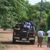Warga mengungsi di Thailand, menyusul bentrokan di perbatasan dengan Kamboja pada 24 Juli 2025. (Xinhua)
