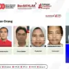 Lima tersangka yang masuk dalam daftar pencarian orang (DPO) KPK