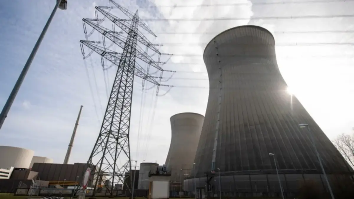 Pembangkit listrik tenaga nuklir (PLTN) Gundremmingen di Jerman. (AFP/Lennart Preiss)
