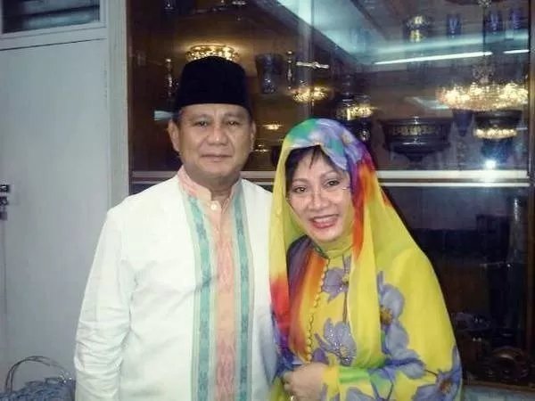 Prabowo Subianto dan Siti Hardiyanti Rukmana (Foto: Istimewa)