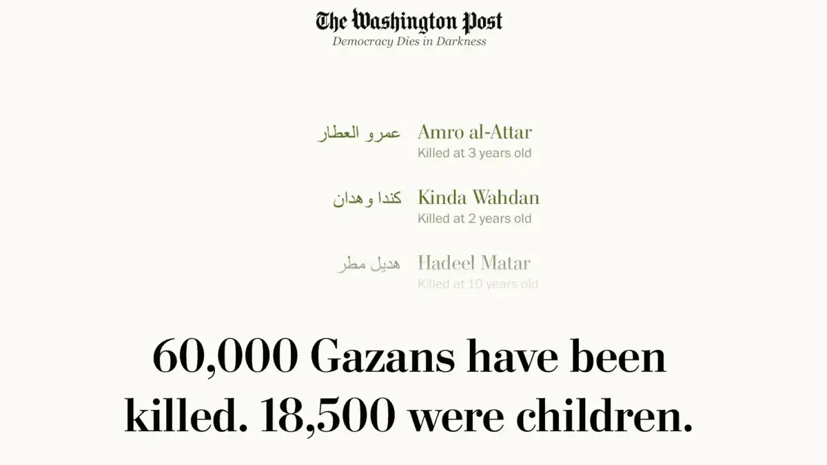 Tangkapan layar The Washington Post