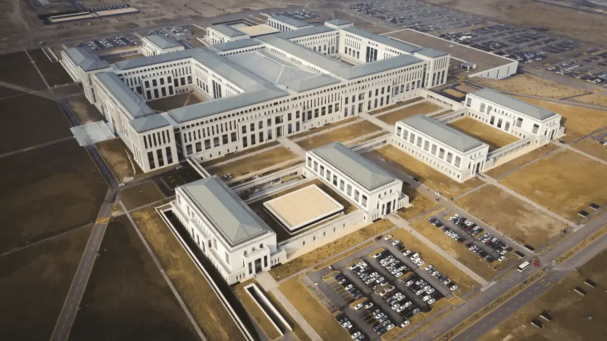 Kantor pusat Badan Intelijen Nasional Turki, berlokasi di Ankara, Türkiye, 5 Januari 2020. (AYTAC UNAL / AA)