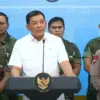 Keterangan Pers Menteri Pertahanan, Kantor Presiden, 31 Agustus 2025. (Tangkapan Layar Youtube)