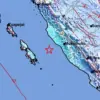 Gempa Magnitudo 5,2 mengguncang wilayah Mukomuko, Bengkulu, Minggu (14/9/2025) malam atau tepat pukul 21:49:42