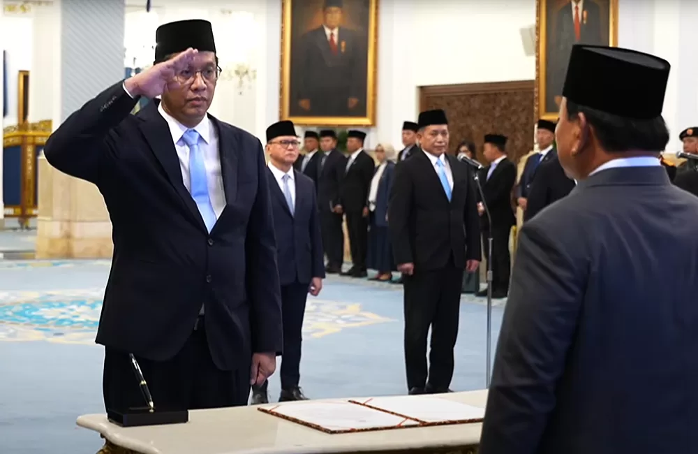 Purbaya Yudhi Sadewa, Menteri Keuangan baru menggantikan posisi Sri Mulyani Indrawati. (YOUTUBE SEKRETARIAT NE