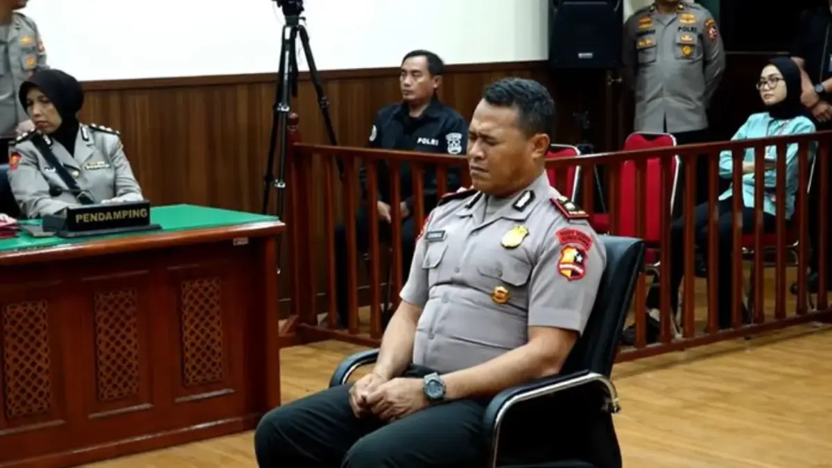 Kompol Kosmas K Gae. (Dok. YouTube Polri TV)