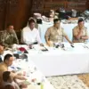 Sejumlah menteri Kabinet Merah Putih rapat di kediaman Presiden Prabowo Subianto di Jalan Kertanegara, nomor I