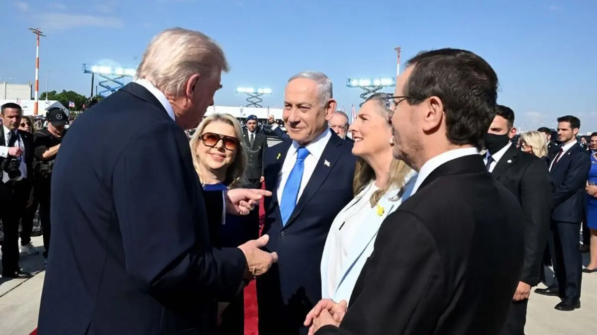 PM Israel Benjamin Netanyahu bersama Presiden AS Donald Trump/FOTO via Instagram @b.netanyahu