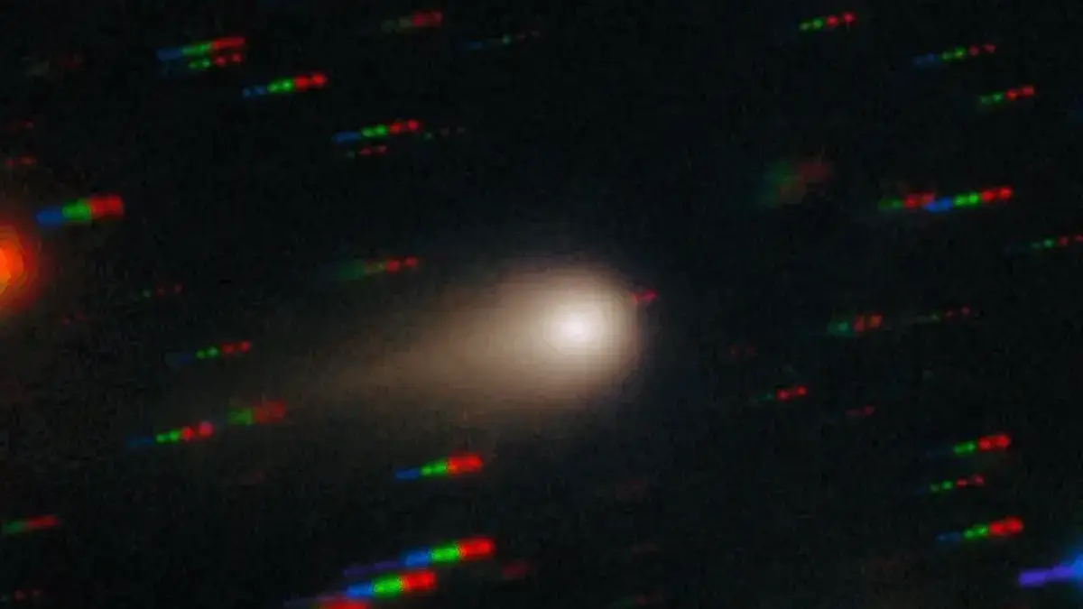 Komet antarbintang 3I/ATLAS tertangkap sedang melintasi tata surya pada 27 Agustus 2025 oleh teleskop Gemini S