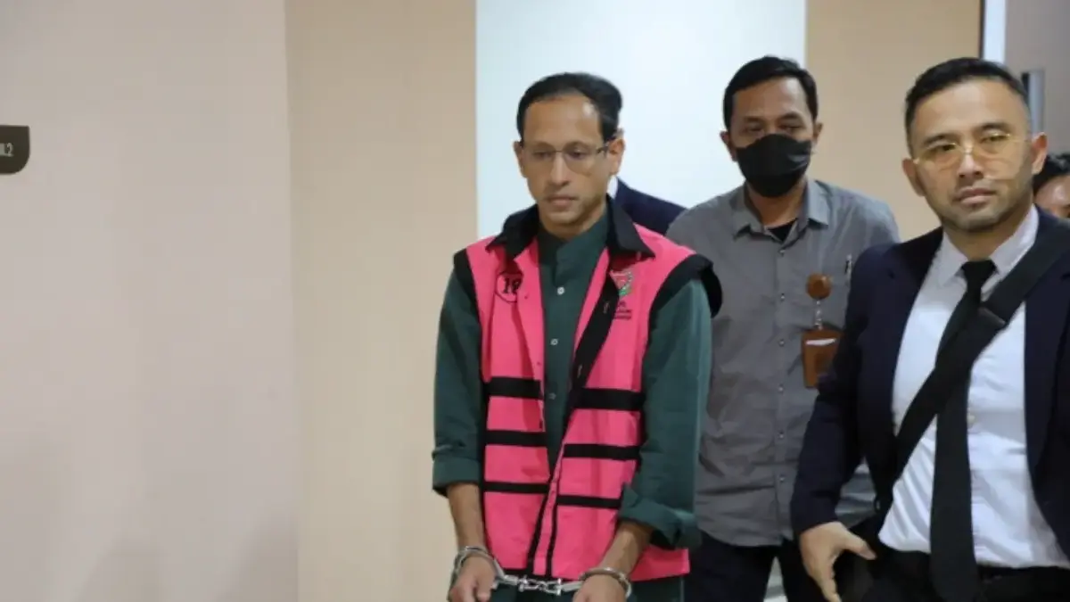 Mantan Menteri Pendidikan Kebudayaan, Riset, dan Teknologi (Mendikbudristek), Nadiem Makarim (Foto: Puspenkum
