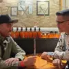 Bendahara Umum Partai NasDem Ahmad Sahroni bertemu dengan Wakil Ketua Umum Partai Solidaritas Indonesia (PSI)