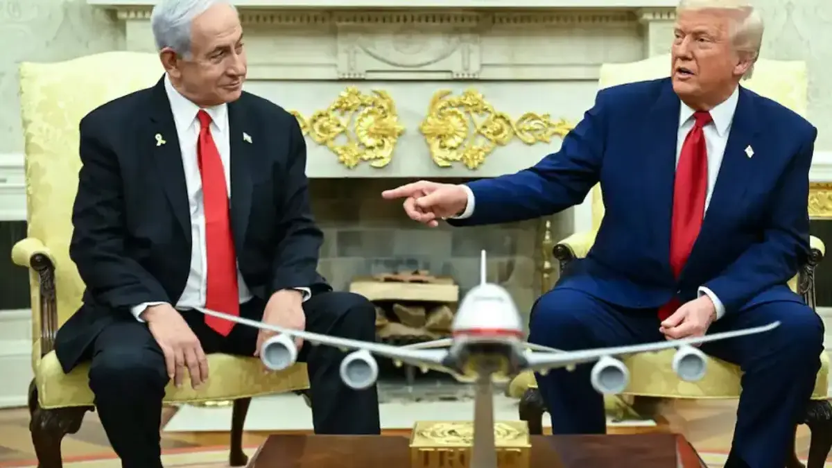 Donald Trump dan Benjamin Netanyahu