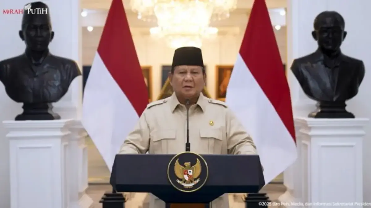 Prabowo Subianto: Masa Depan Indonesia di Tangan Pemuda, Jangan Takut Bermimpi Besar Presiden Prabowo Subianto, dok: Sekretariat Presiden