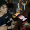 Diduga Bjorka tak berkutik ketika ditangkap polisi (Tangkapan layar video/dok.istimewa)