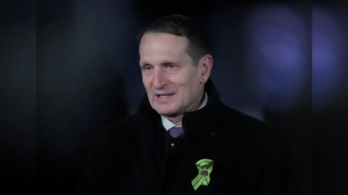 Direktur Intelijen Luar Negeri Rusia (SVR), Sergei Naryshkin