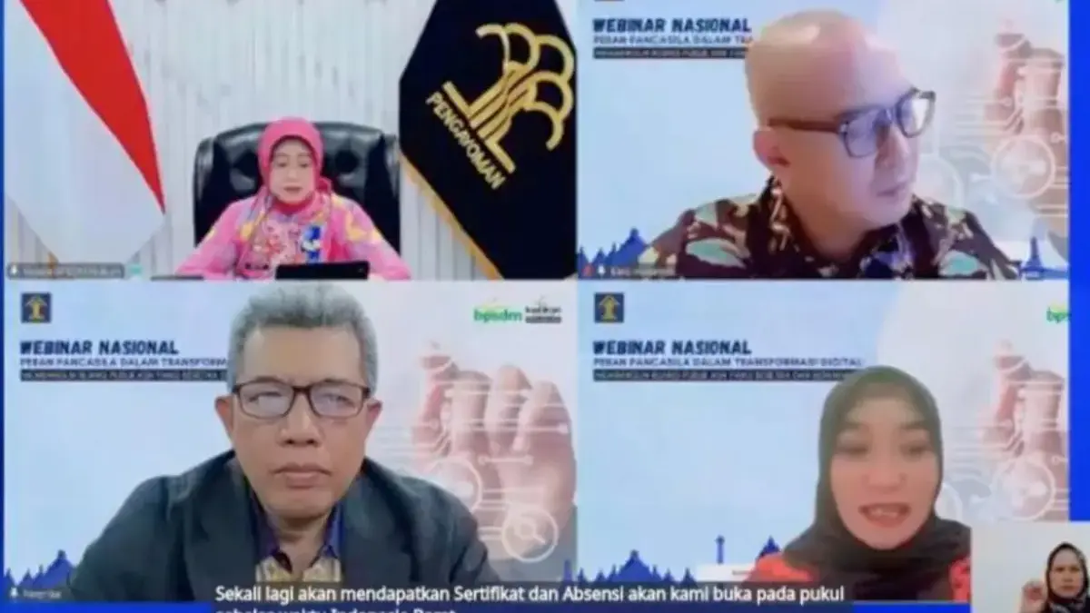 BPSDM Hukum Kemenkum Tegaskan Pancasila Fondasi Transformasi Digital BPSDM Hukum sebut Pancasila fondasi dan prinsip kerja Kemenkum.